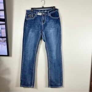 ND weekend. Size 12 jeans denim pre worn 91:2 rise 10” waist 24-1/2 length